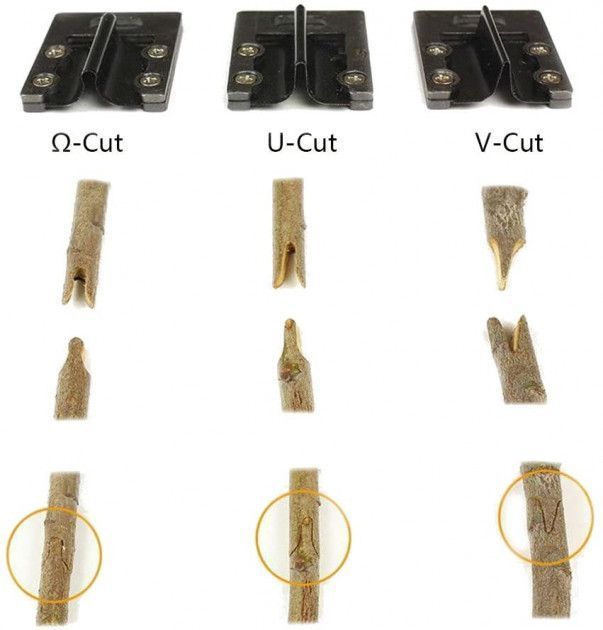 Профессиональный прививочный секатор, 3 ножа