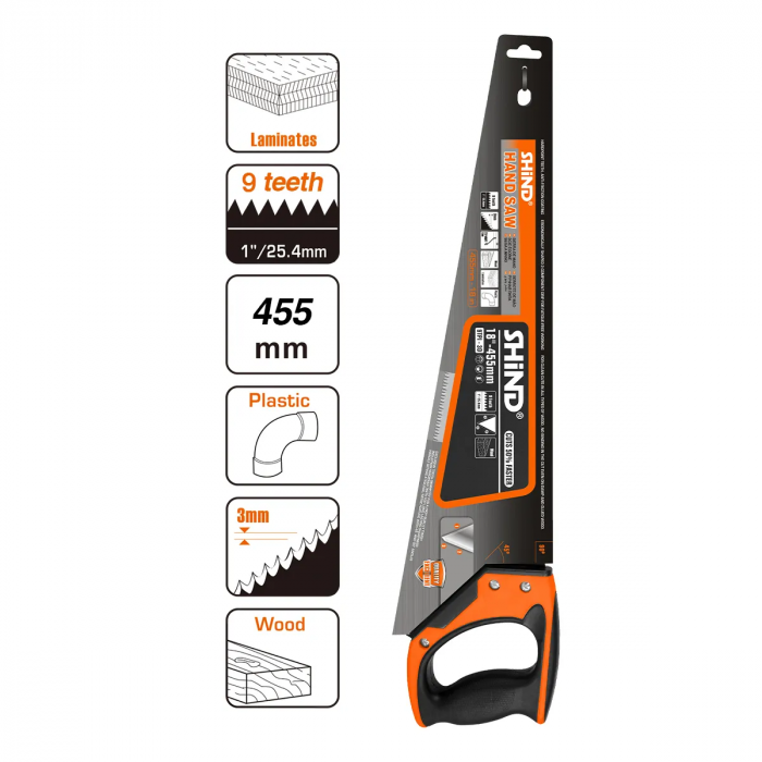 Пила ручная Pruning Saw, 455mm